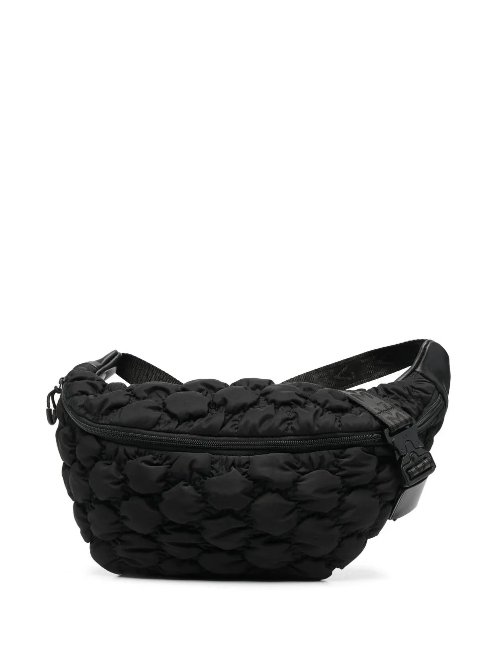 

Vic Matie ruched zipped shoulder bag - Black