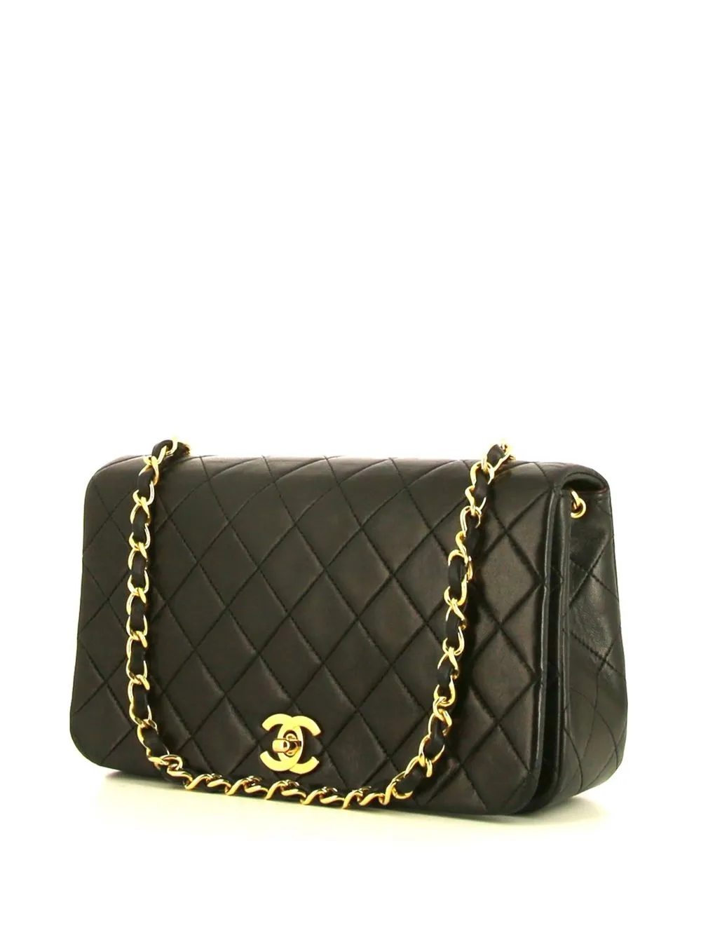 CHANEL PreOwned 1991 Mademoiselle diamondquilted Shoulder Bag Farfetch