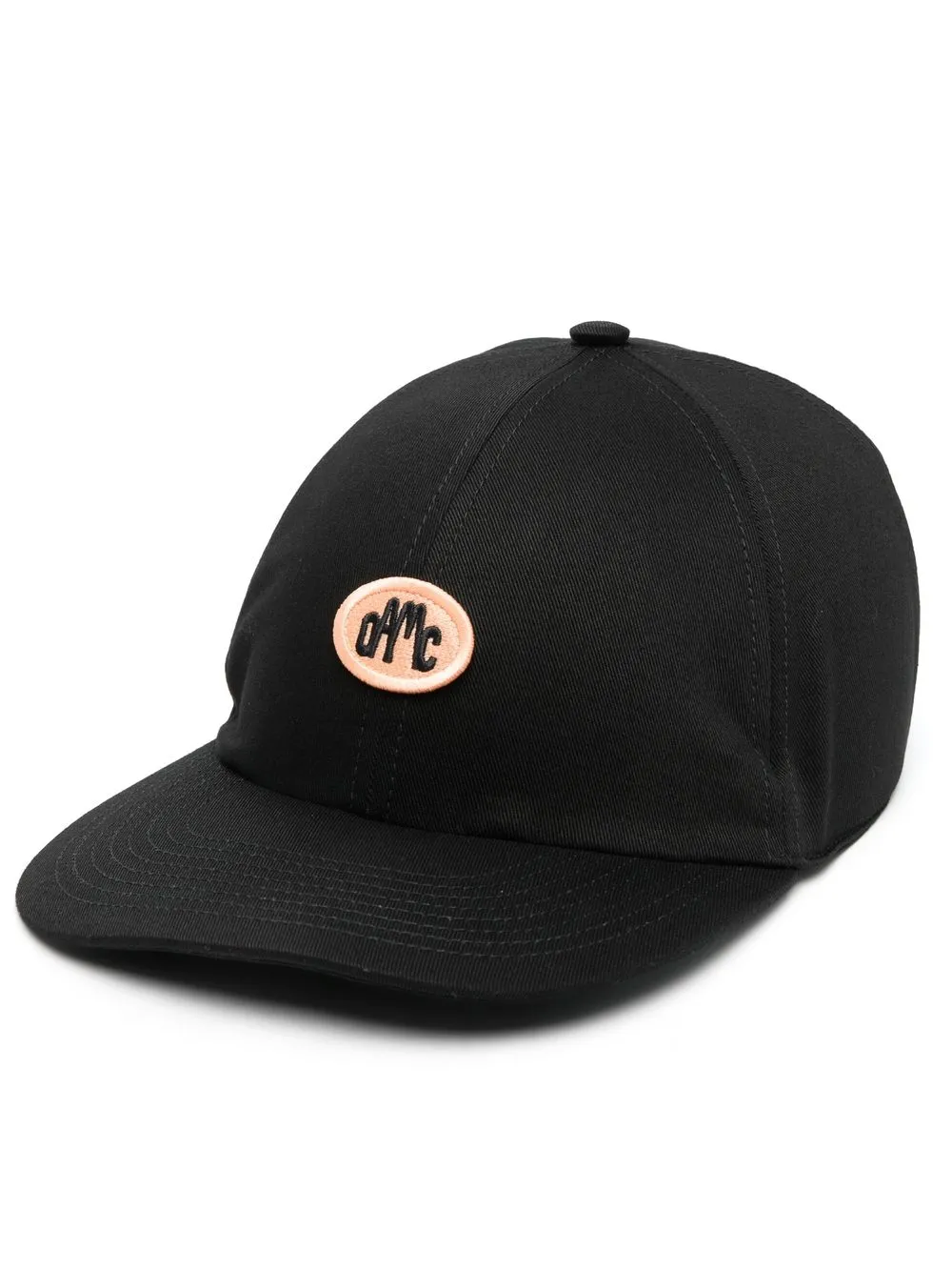 

OAMC gorra con parche del logo - Negro