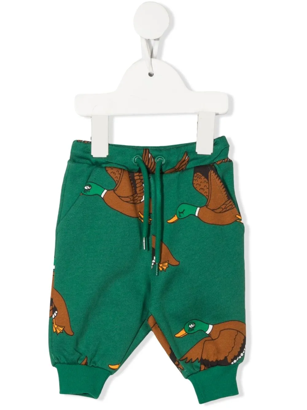 

Mini Rodini pantalones con animal print - Verde