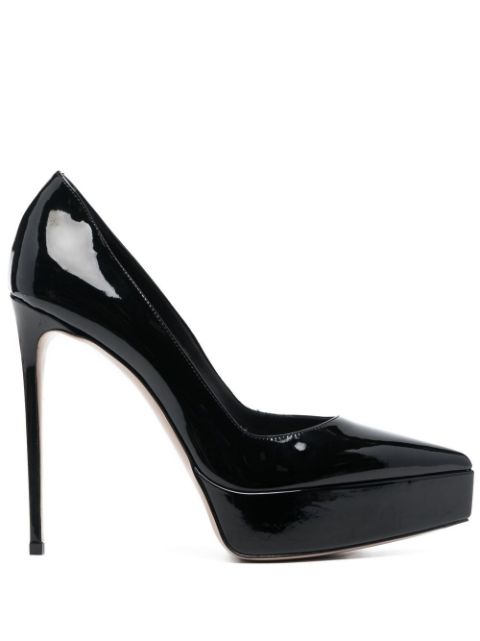 Le Silla high-shine finish platform 130mm pumps Women