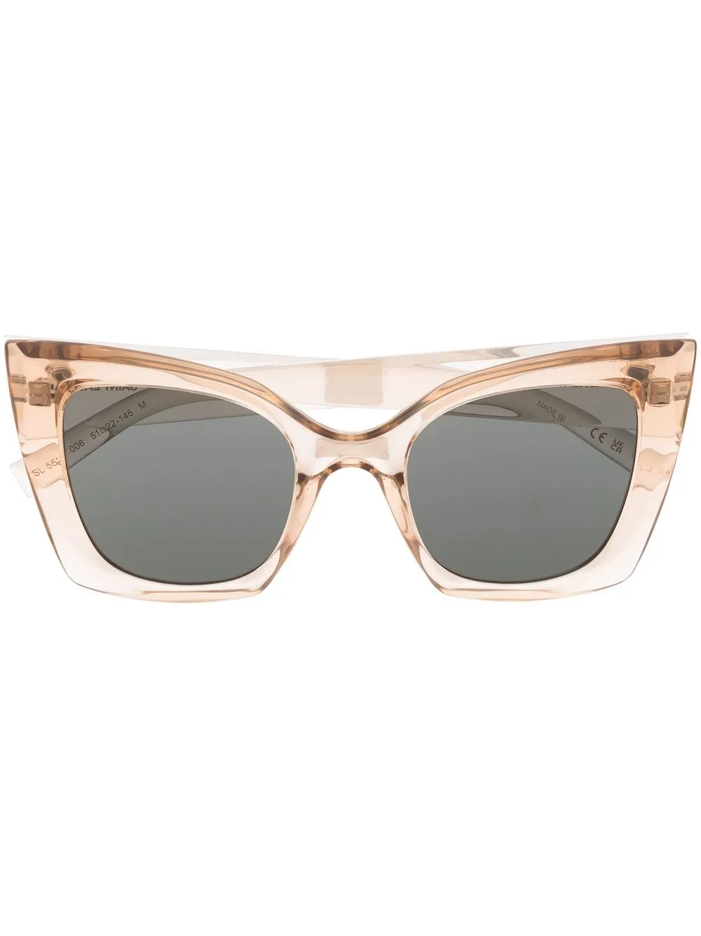 

Saint Laurent Eyewear SL 552 Signature sunglasses - Neutrals