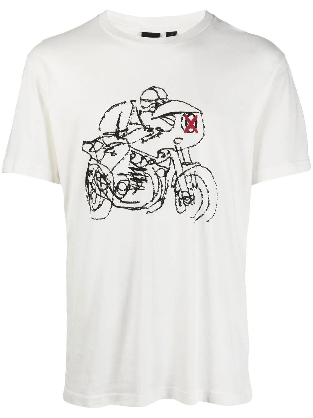 

Deus Ex Machina playera Riding - Blanco