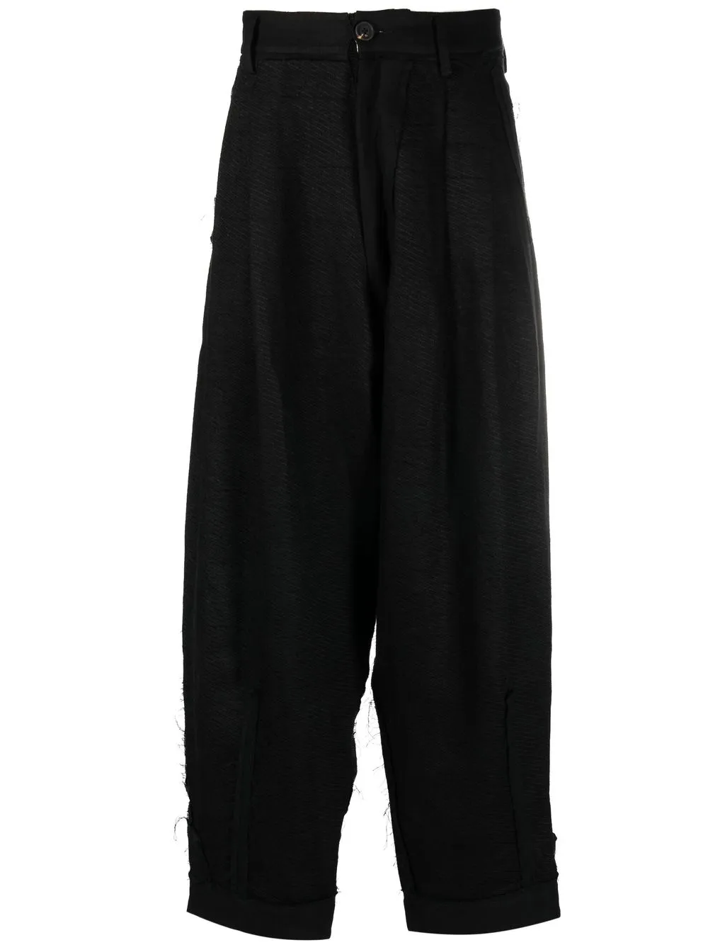 

Ziggy Chen pantalones tapered - Negro