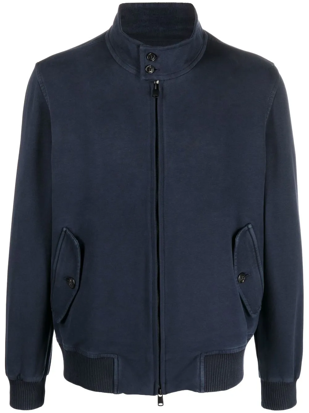 

Circolo 1901 funnel neck zip-up jacket - Blue