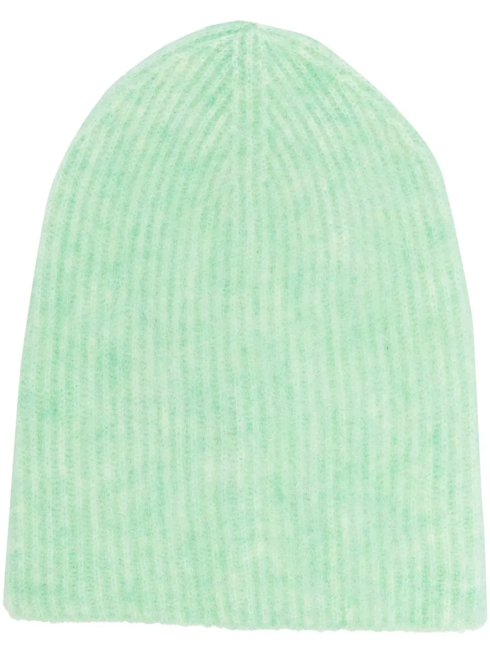 

Roberto Collina gorro tejido de canalé - Verde