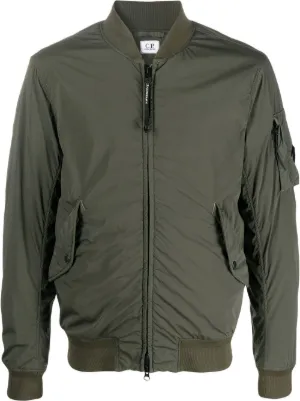 cp company bomber jacket khaki
