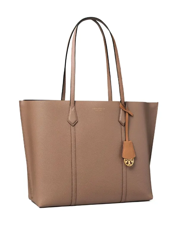 Tory burch brown leather purse sale