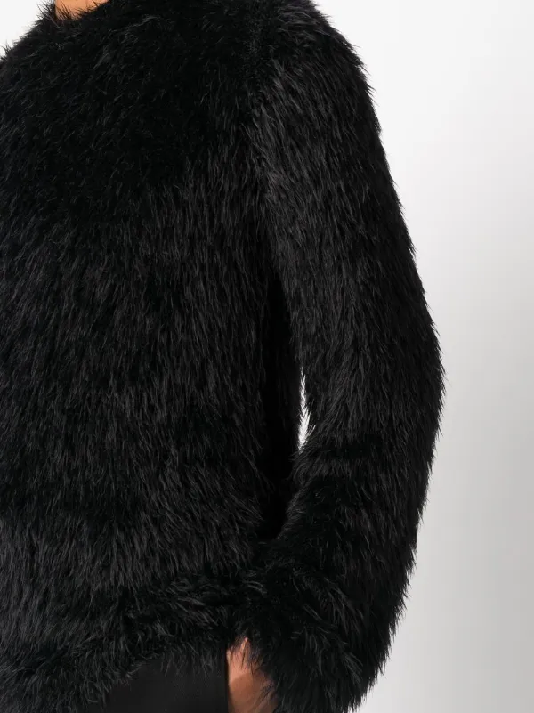 1017 ALYX 9SM crew-neck faux-fur Jumper 