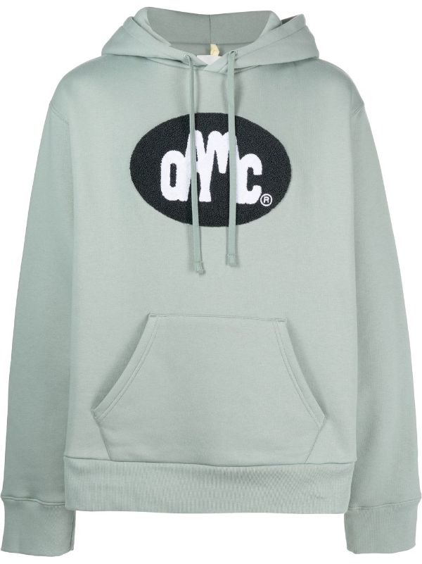 OAMC logo-print Pullover Hoodie - Farfetch