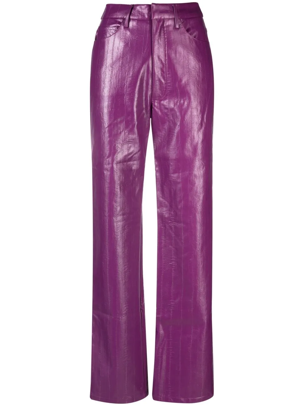 

ROTATE pantalones anchos con tiro alto - Morado