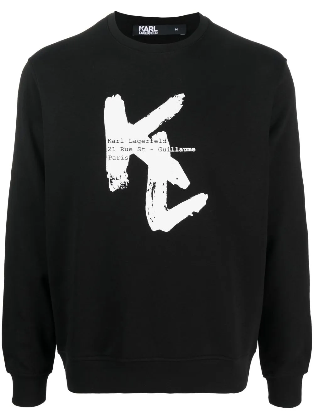 

Karl Lagerfeld logo-print sweatshirt - Black