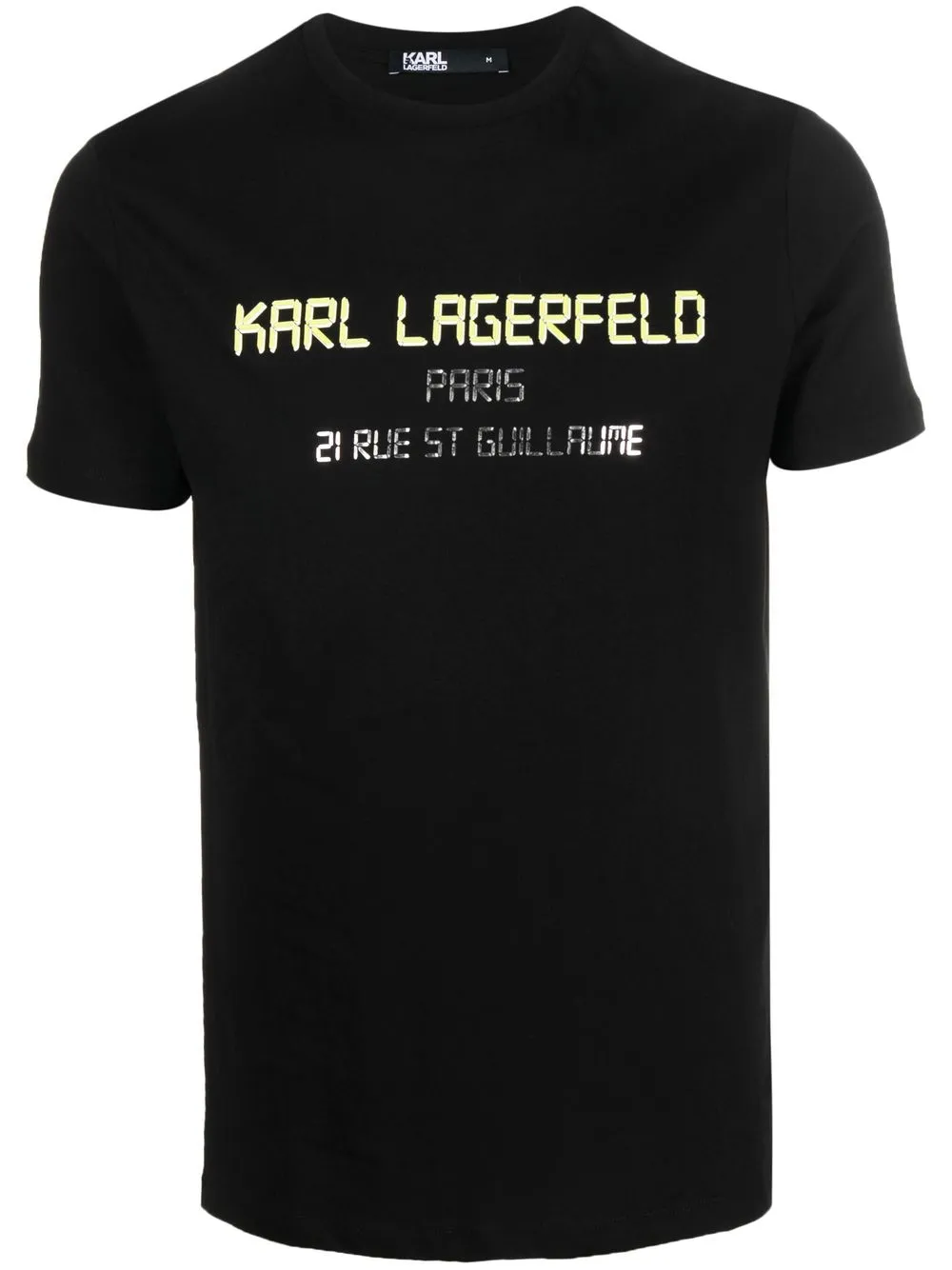 

Karl Lagerfeld logo-print short-sleeve T-shirt - Black