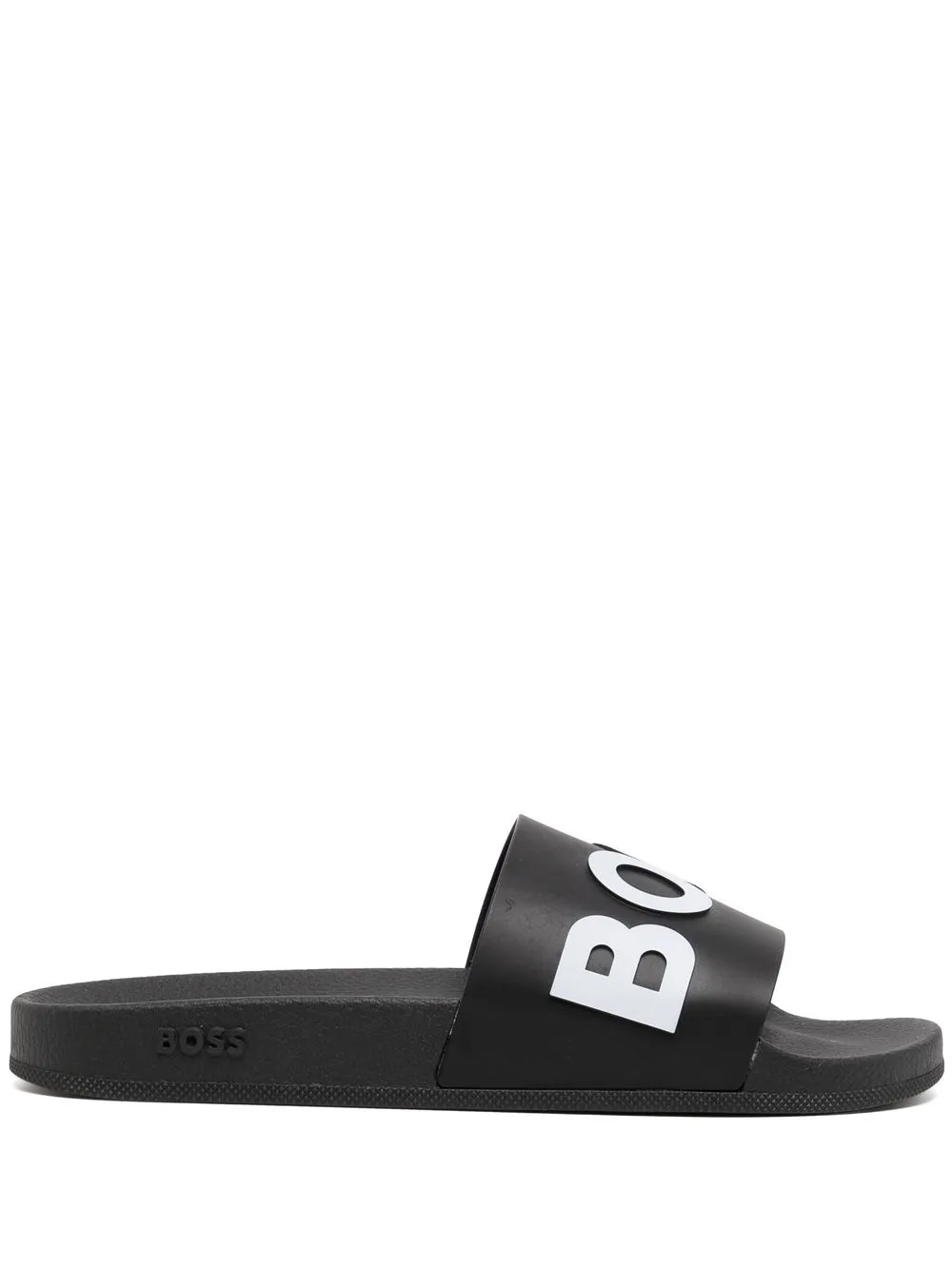 

HUGO logo-print slides - Black