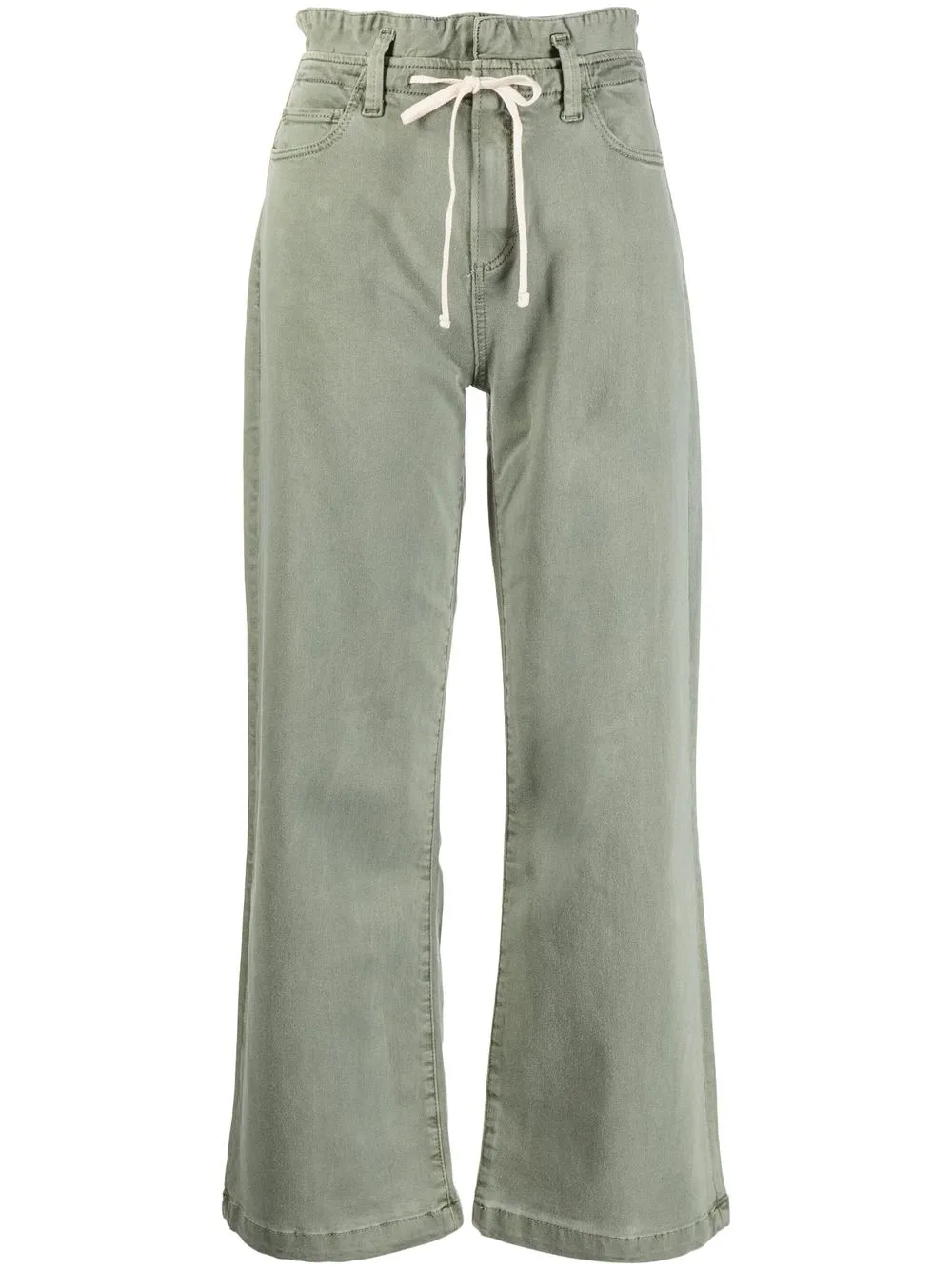 

PAIGE Carly straight-leg jeans - Green