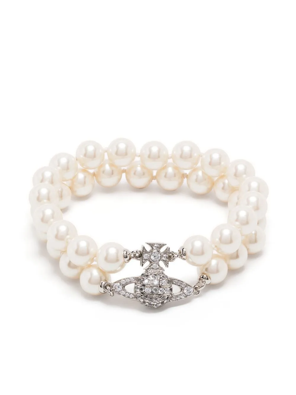 

Vivienne Westwood Graziella pearl bracelet - White