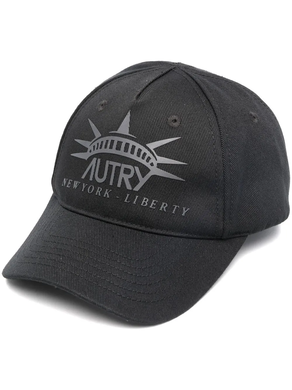 

Autry logo print baseball cap - Black