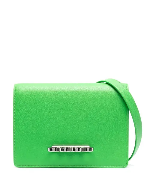 Alexander McQueen Four Ring leather shoulder bag