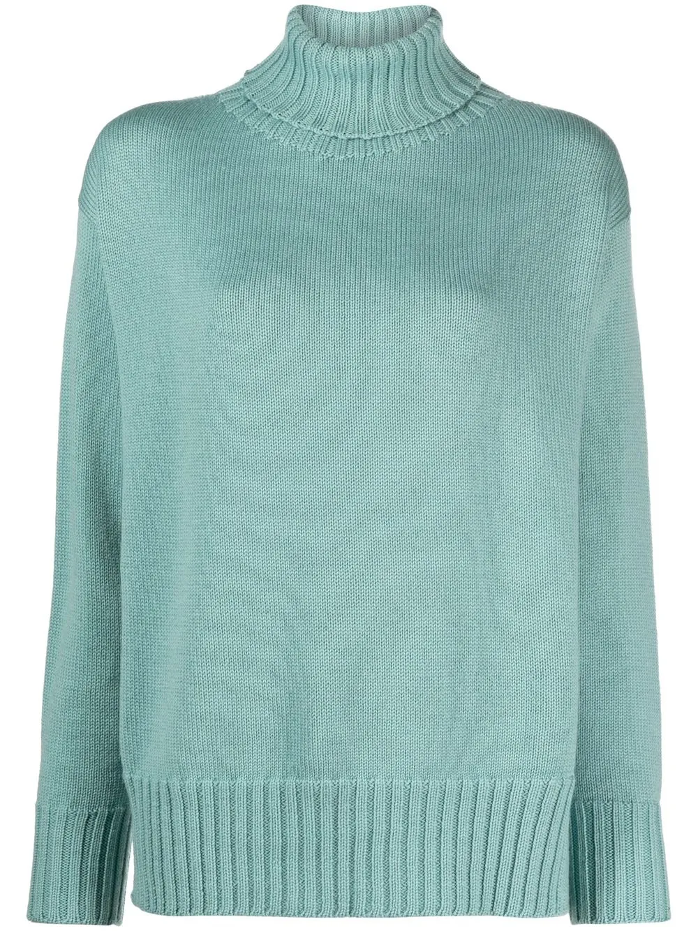 

Drumohr roll neck knitted jumper - Blue