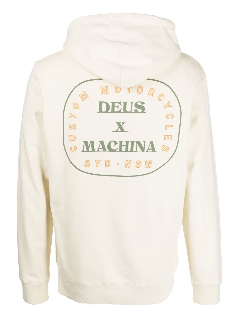 Deus Ex Machina Hoodie met logoprint - Wit