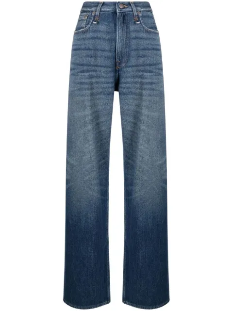 R13 wide-leg jeans