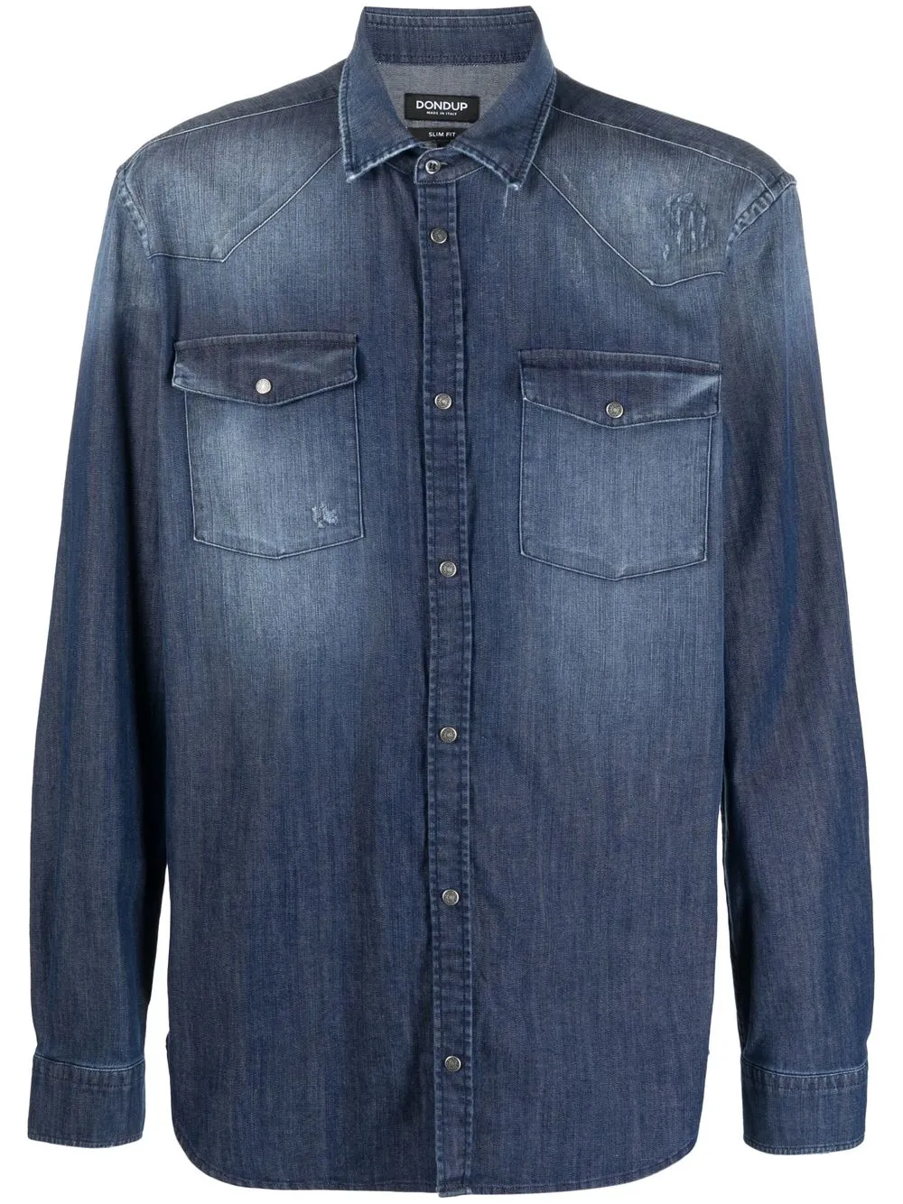 

DONDUP button-up denim shirt - Blue