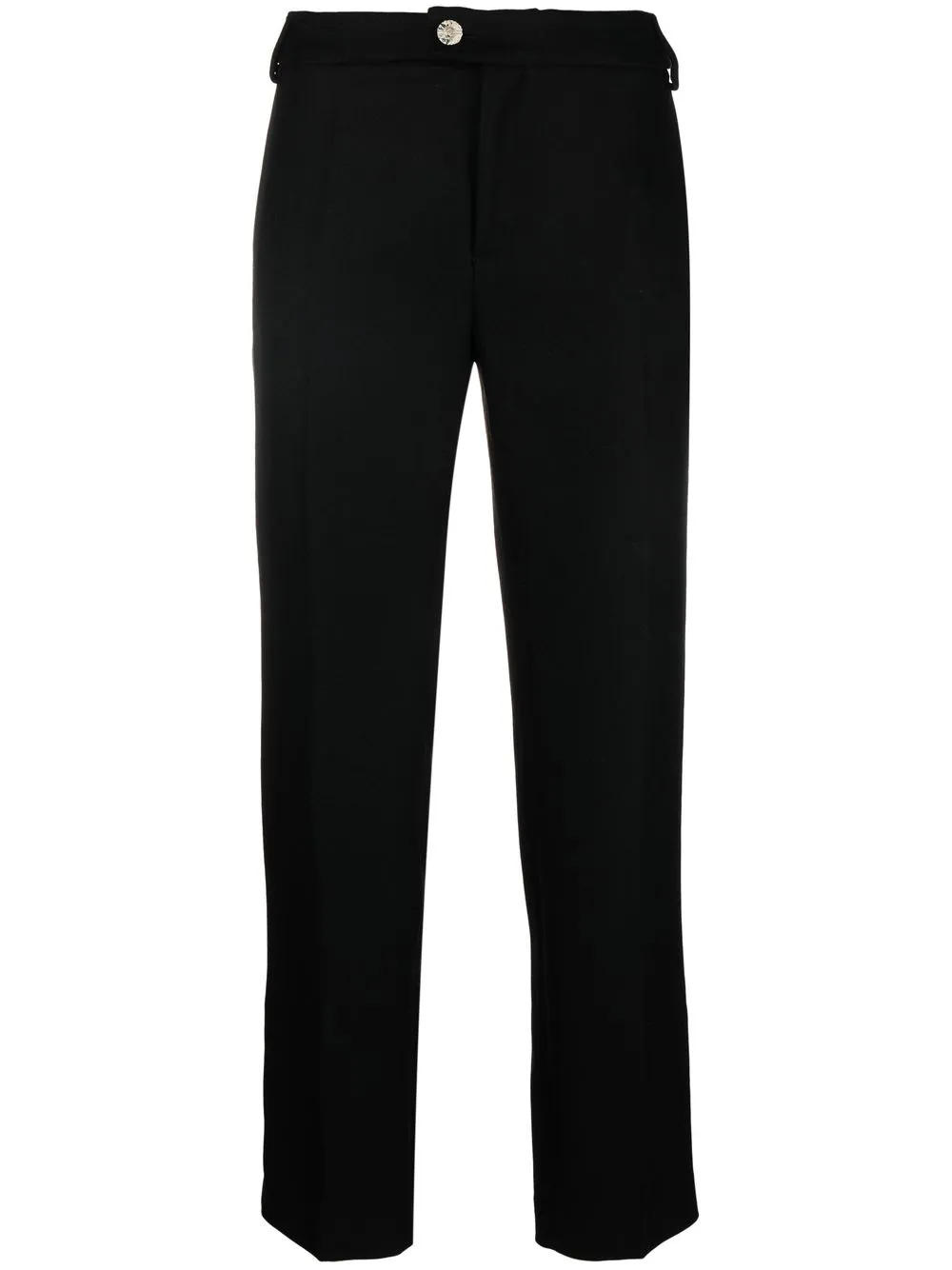 BLUMARINE STRAIGHT-LEG LOW-RISE TROUSERS