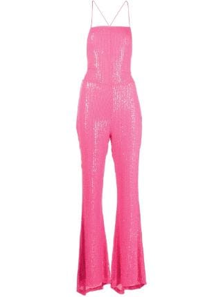 ROTATE sequin-embellished Jumpsuit - Farfetch