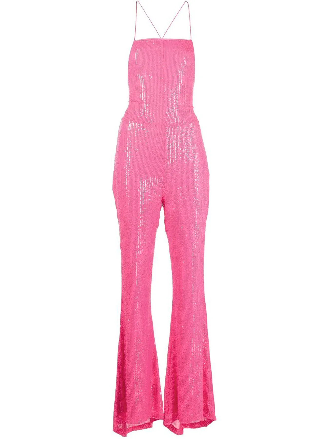 ROTATE sequinembellished jumpsuit pink MODES
