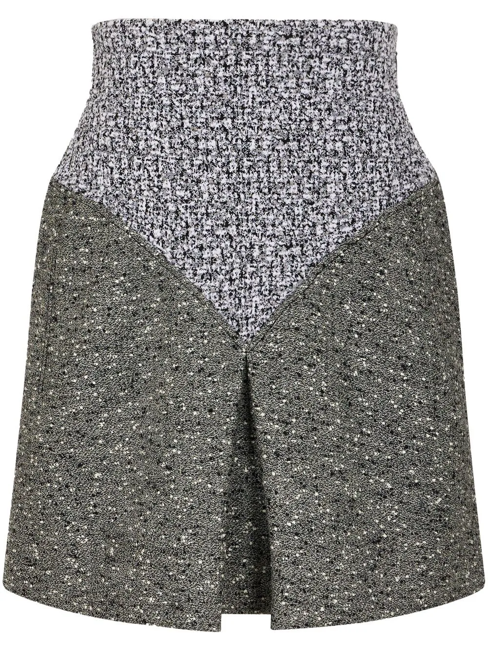 

Paco Rabanne high-waisted wool-blend skirt - Grey