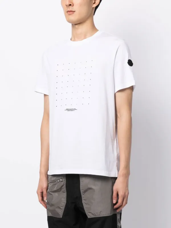 Moncler graphic print T shirt White FARFETCH AE