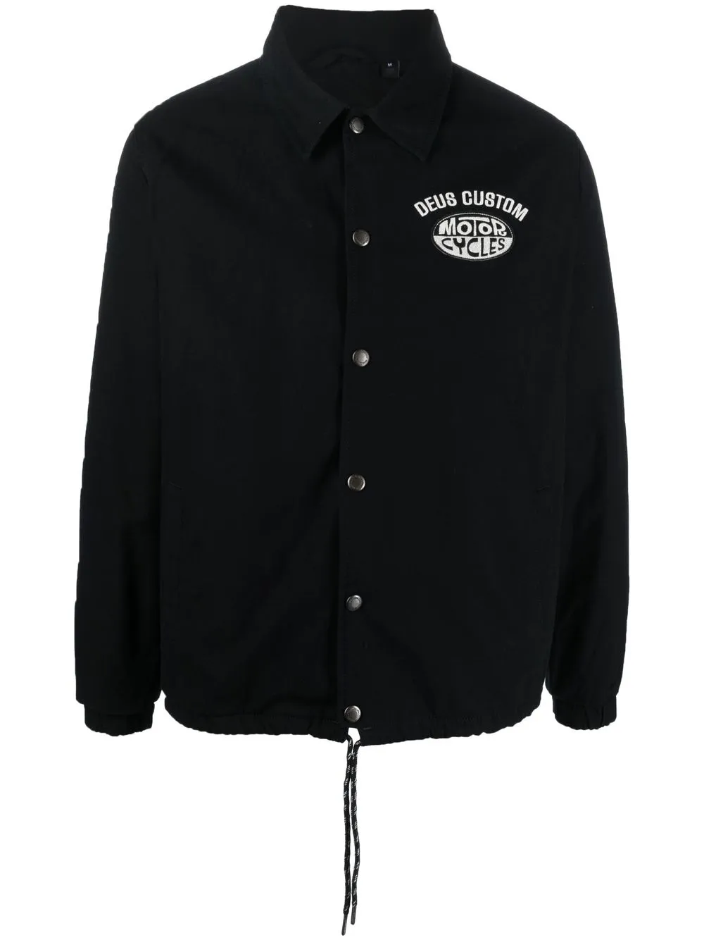 

Deus Ex Machina sobrecamisa con logo en el pecho - Negro