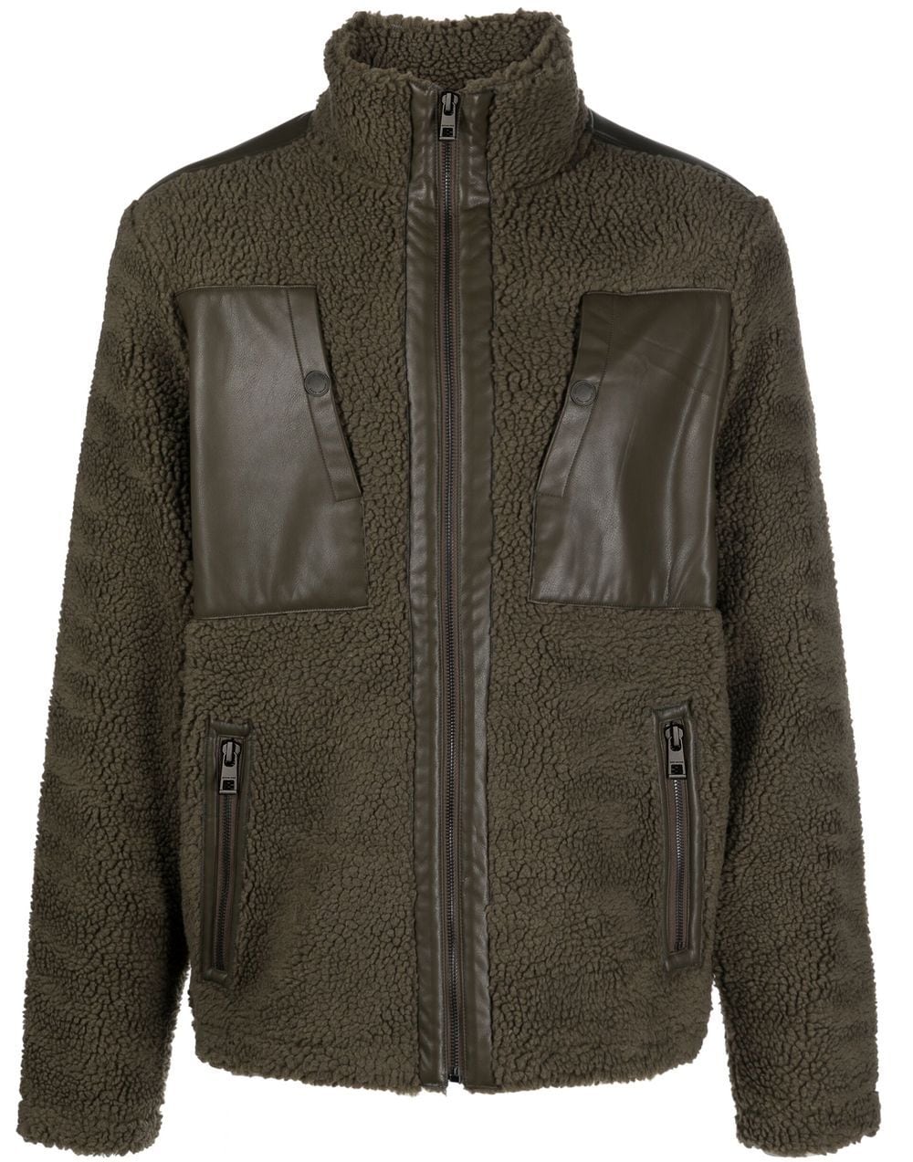 Michael Michael Kors Fleece Zipped Jacket - Farfetch