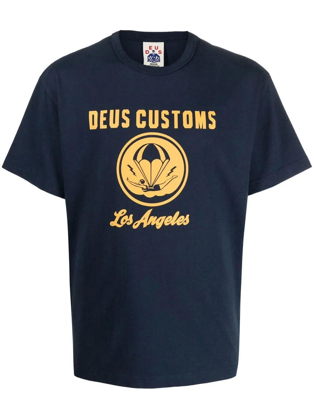 

Deus Ex Machina Plymouth graphic-print T-shirt - Blue