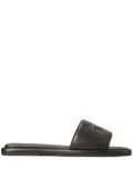 Tory Burch Double T Sport slides - Black