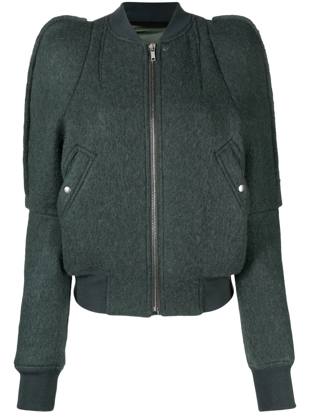 

Rick Owens chamarra bomber con mangas farol - Azul