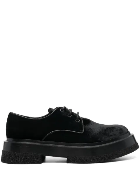 Aranvelluto velvet oxfords