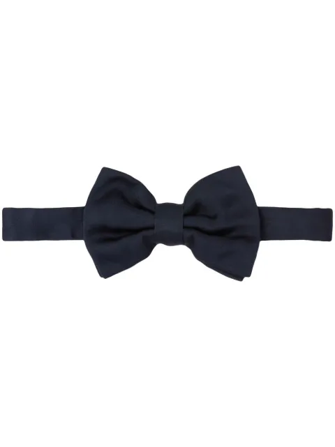 Prada silk bow tie
