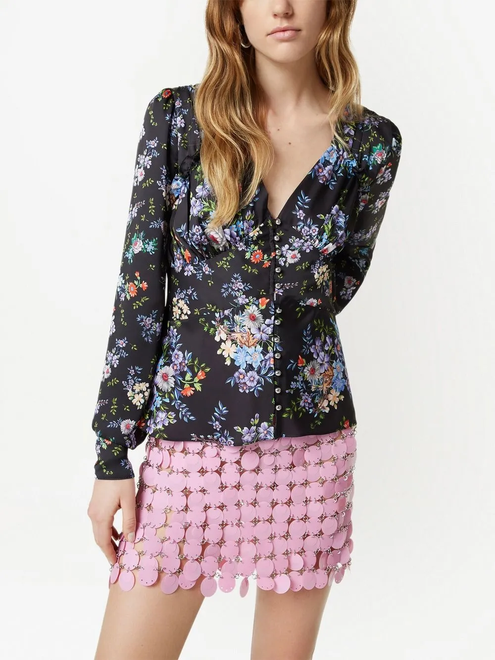 Rabanne Camicia a fiori | Abbigliamento | Image 4