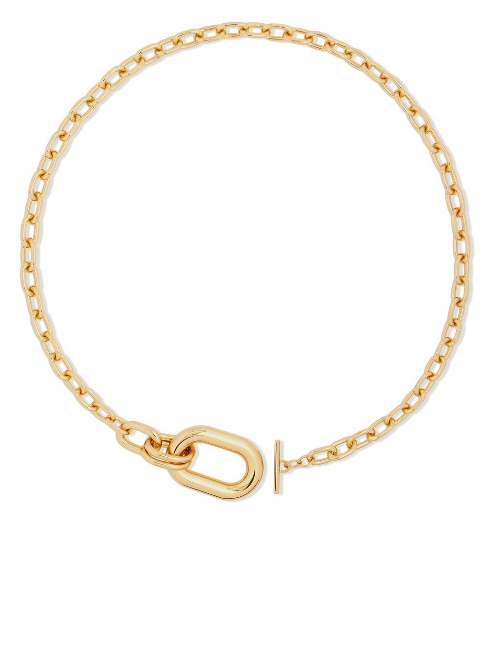 How to purchase Rabanne gold-plated cable-link necklace Women