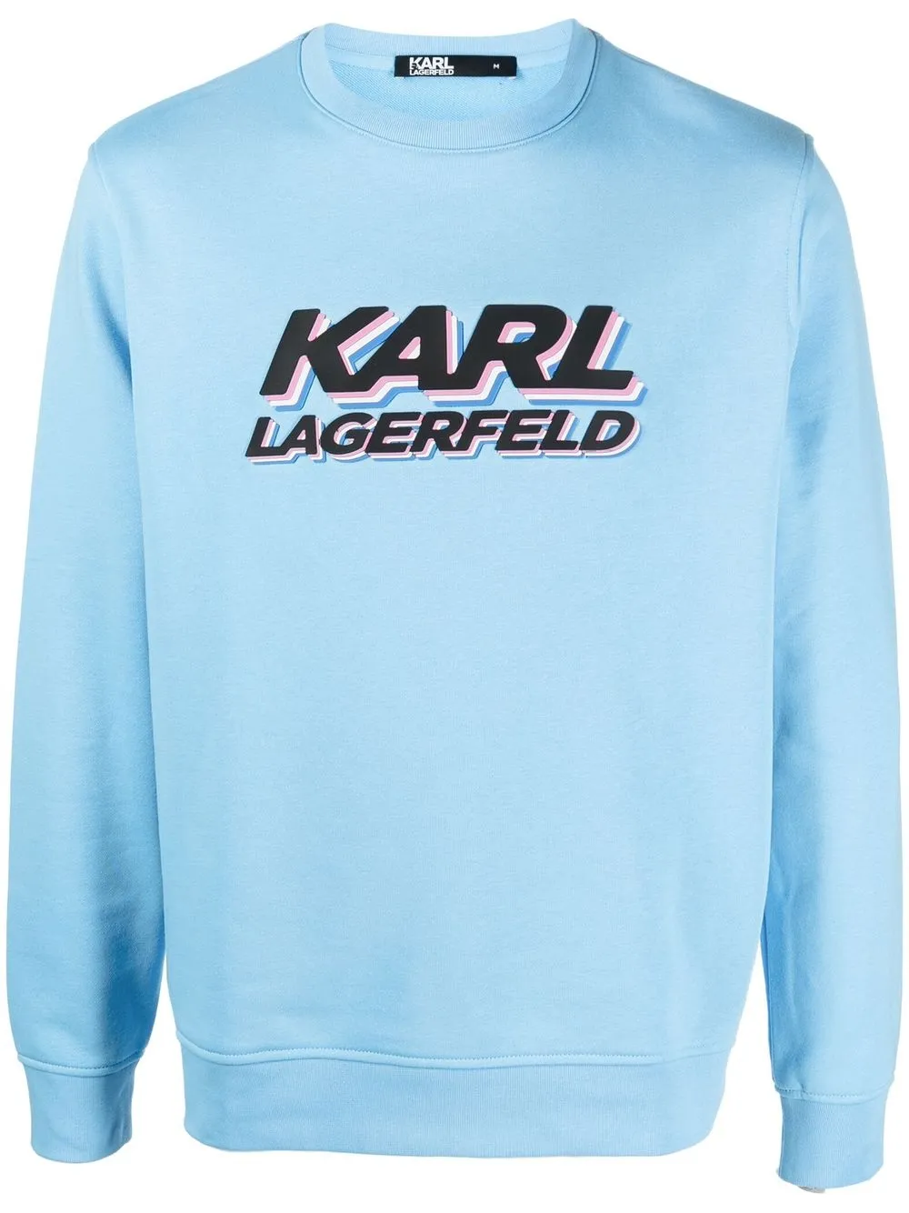 

Karl Lagerfeld logo-print sweatshirt - Blue