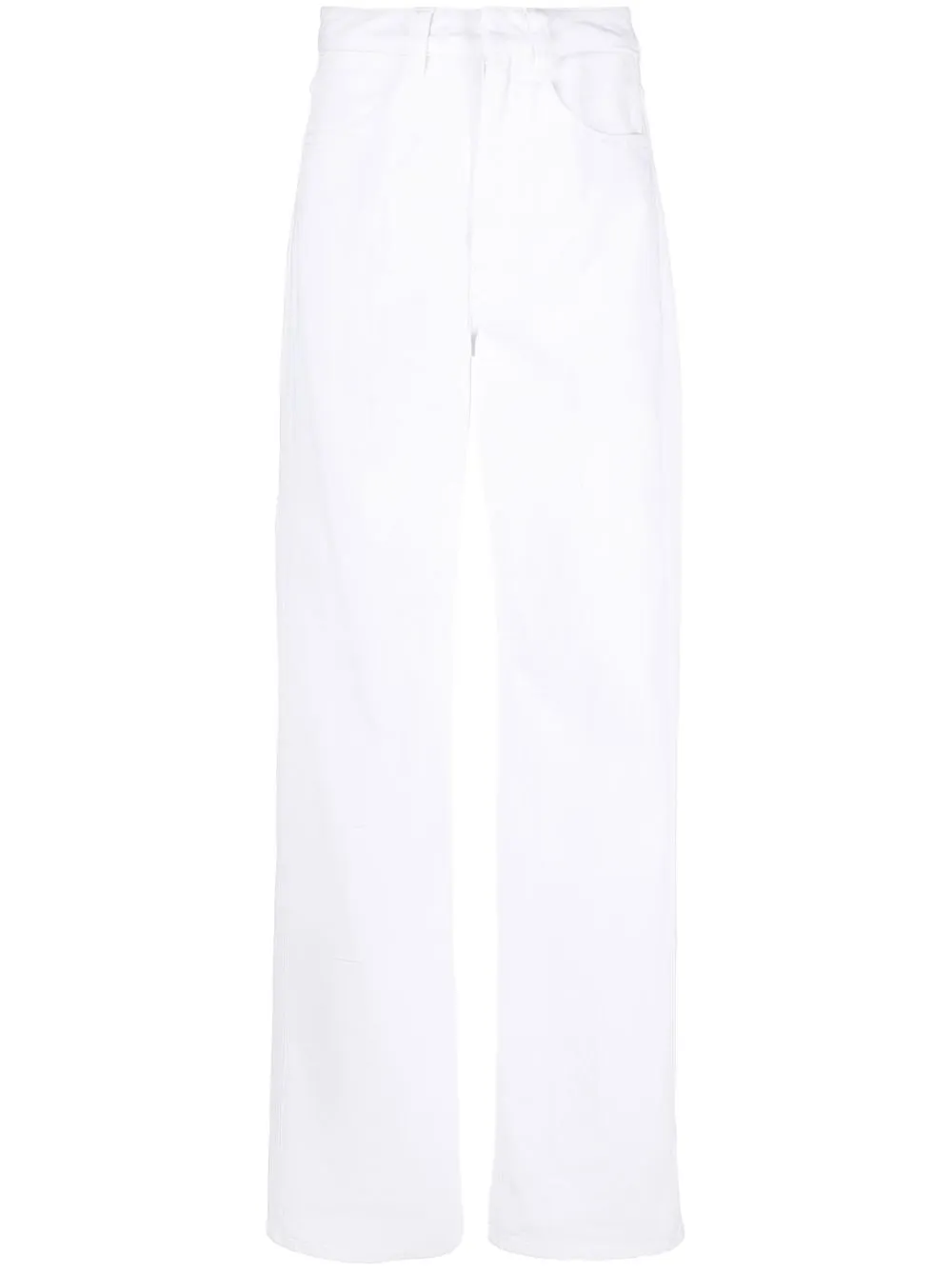 

Lemaire jeans con tiro alto - Blanco