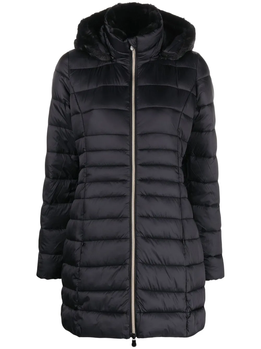 

Save The Duck Maylin faux-fur lined puffer coat - Black