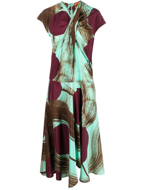 colville Kleid mit abstraktem Print