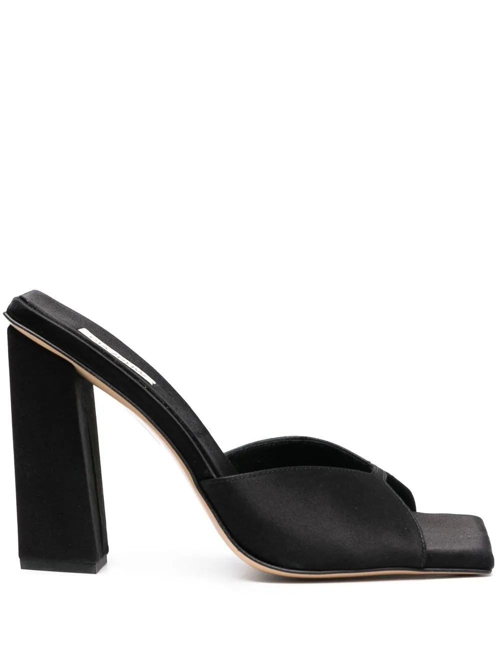 

Gia Belloni Rosie 115mm mules - Black