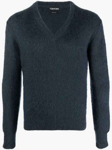 TOM FORD V-neck knitted jumper 