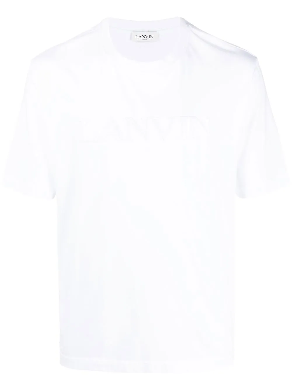 

Lanvin playera con cuello redondo - Blanco