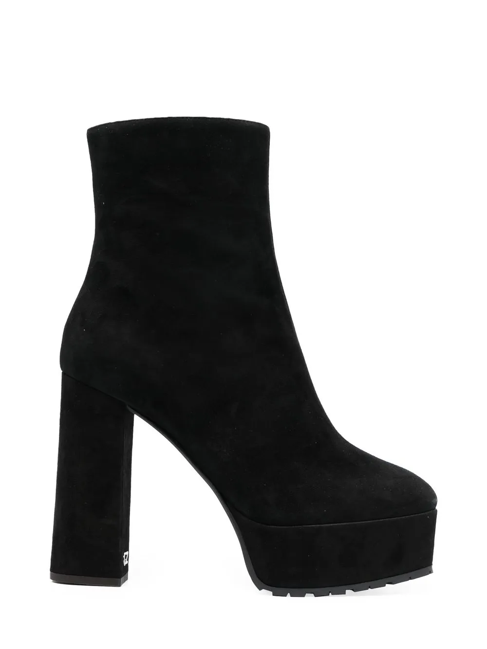 

Giuseppe Zanotti 120mm suede platform boots - Black