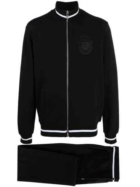 Billionaire - logo-embroidered tracksuit set