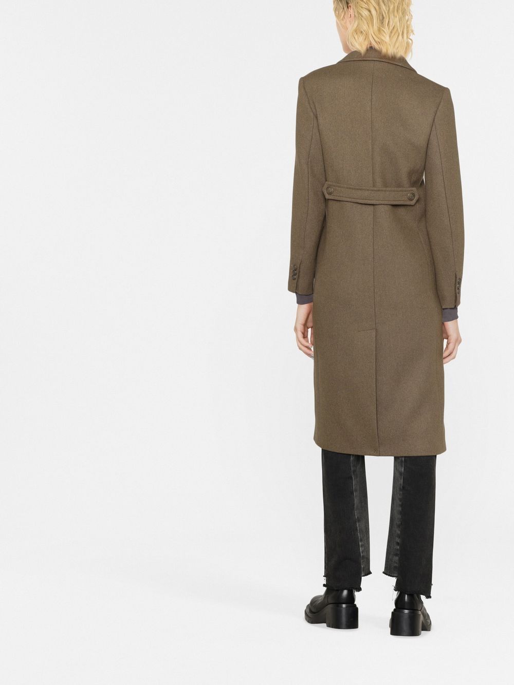 SANDRO Joshua Double-breasted Coat Farfetch